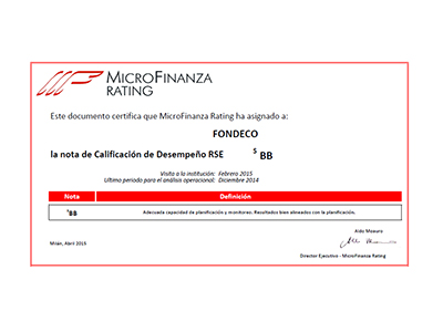 Calificación RSE 201